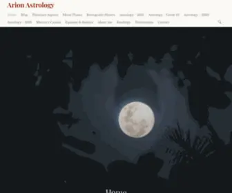 Arionastrology.com(Arion Astrology) Screenshot