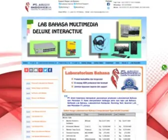 Arionindonesia.co.id(Jual Laboratorium Bahasa) Screenshot