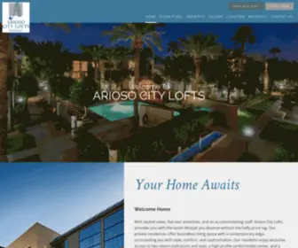 Ariosorentals.info(Arioso City Lofts Phoenix) Screenshot
