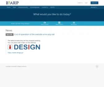Arip.net(Portal Home) Screenshot