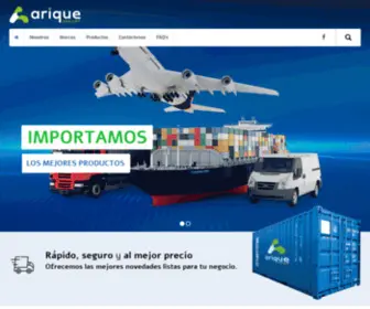 Ariqueimport.com(Los mejores productos) Screenshot