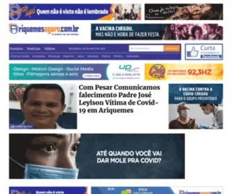 Ariquemesagora.com.br(Ariquemes AGORA) Screenshot