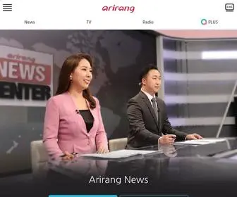 Arirang.com(The Korea International Broadcasting Foundation) Screenshot