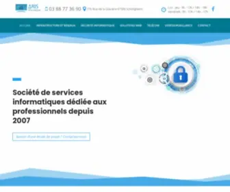 Aris-Informatique.fr(Aris Informatique) Screenshot