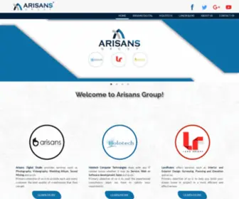 Arisans.com(Arisans Group) Screenshot