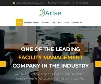 Arisefacilitysolutions.com(Housekeeping Services in Mumbai) Screenshot