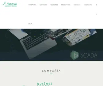 Arisnova.com(Ingeniería de Sistemas) Screenshot