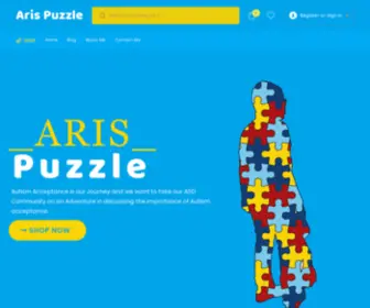 Arispuzzle.com(Autism Strong) Screenshot