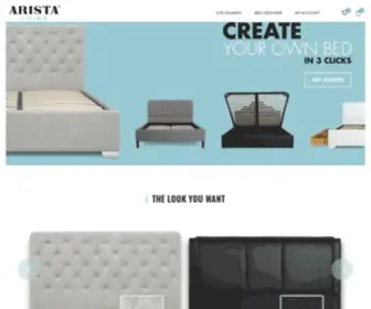 Aristaliving.com(Arista Living) Screenshot