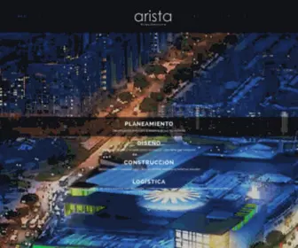 Aristaonline.net(Arista Arquitectura Corporativa) Screenshot