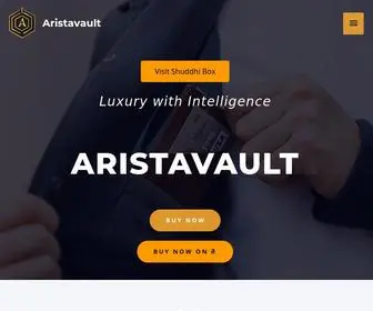 Aristavault.com(Arista Vault Smart Wallet) Screenshot