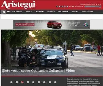 Aristeguinoticias.com(Aristegui Noticias) Screenshot