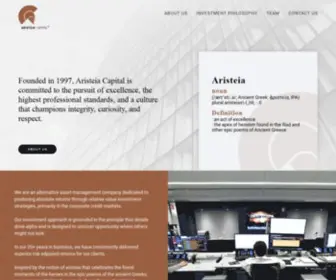 Aristeiacapital.com(A global) Screenshot