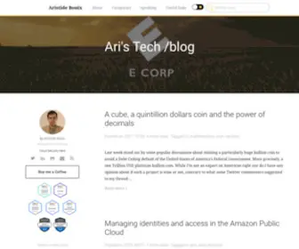 Aristidebouix.cloud(/en/) Screenshot