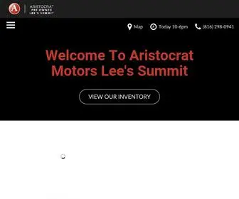 Aristocratmotorsls.com(Aristocrat Motors Lee's Summit) Screenshot