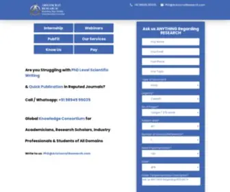 Aristocratresearch.com(PhD Assistance) Screenshot