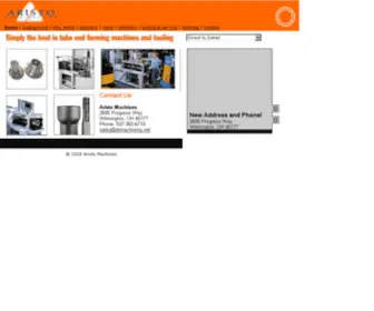 Aristomachines.com(Allen Bradley) Screenshot