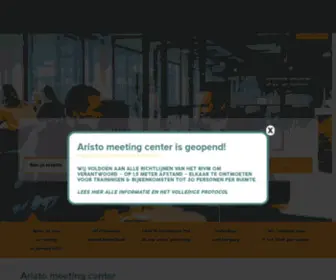 Aristo.nl(Aristo meeting center) Screenshot