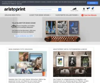 Aristoprint.de(Art Prints Online Shop) Screenshot