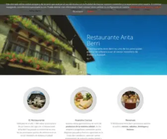 Aritaberri.com(Aritaberri) Screenshot