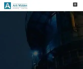 Aritwalden.com(Home) Screenshot