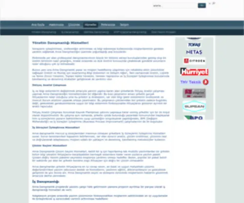 Ariva.com.tr(Hizmetler) Screenshot