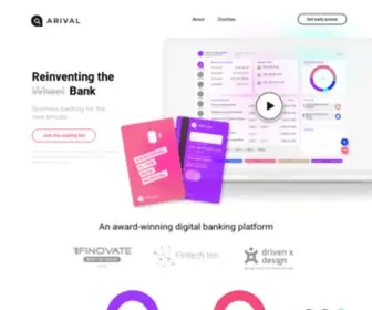 Arivalbank.com(Arival Bank) Screenshot