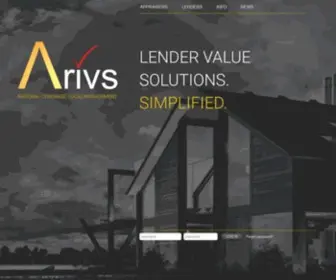 Arivs.com(Arivs Appraisal Management) Screenshot