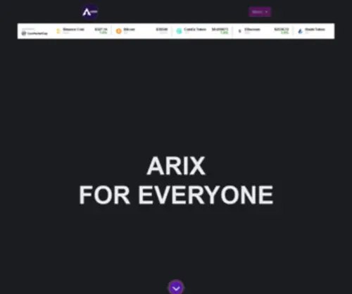 Arixcoin.io(Arixcoin) Screenshot