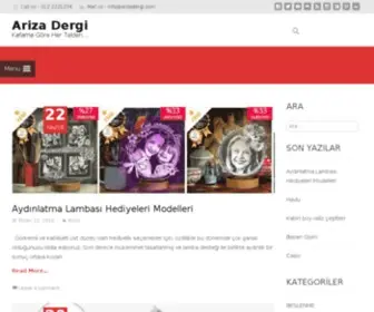 Arizadergi.com(Ariza Dergi) Screenshot