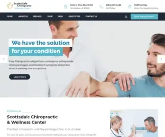 Arizona-Chiropractic.com(Best chiropractor in scottsdale) Screenshot