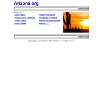Arizona.org(Arizona) Screenshot