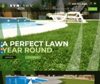 Arizonaartificiallawns.com(Artificial Grass in Phoenix at Arizona Artificial Lawns) Screenshot