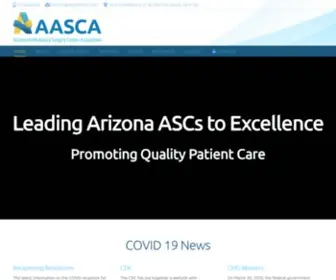 Arizonaasc.org(Arizona Ambulatory Surgery Center Association) Screenshot