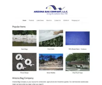 Arizonabag.com(Arizona Bag Company) Screenshot