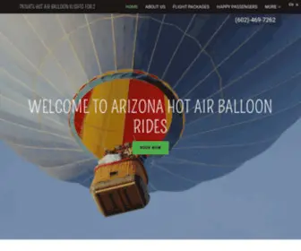 Arizonaballoonflights.com(Arizona Balloon Flights) Screenshot