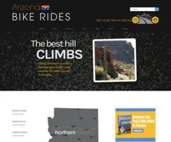 Arizonabikerides.com(Arizona Bike Rides) Screenshot