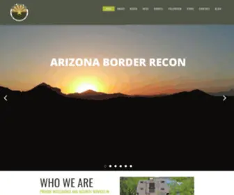 Arizonaborderrecon.org(Arizona Border Recon) Screenshot