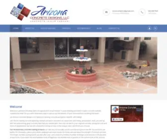 Arizonaconcretedesigns.com(Arizonaconcretedesigns) Screenshot