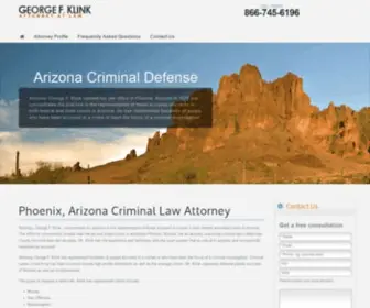 Arizonacriminallawattorney.com(Phoenix Criminal Law Attorney) Screenshot