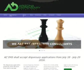 Arizonadispense.com(Arizona Dispensary Solutions) Screenshot