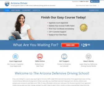 Arizonadriver.com(Arizona Defensive Driving School) Screenshot