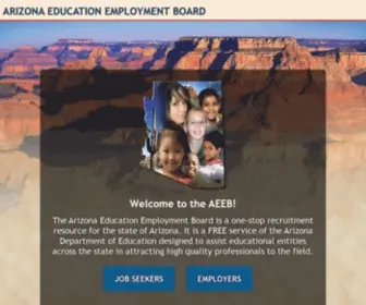 Arizonaeducationjobs.com(Arizona Education Employment Board) Screenshot