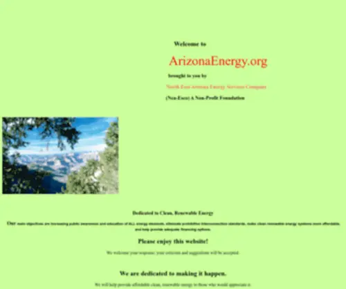 Arizonaenergy.org(Arizonaenergy) Screenshot