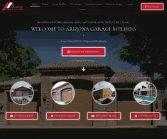 Arizonagaragebuilders.com(Arizona Garage Builders) Screenshot