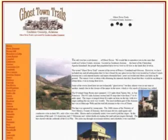 Arizonaghosttowntrails.com(Ghost Town Trails) Screenshot