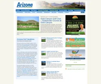 ArizonagolfVacations.com(Arizona Golf Vacations) Screenshot