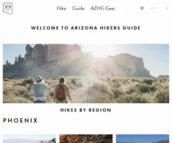 Arizonahikersguide.com(Arizona Hikers Guide) Screenshot
