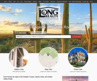 Arizonahomesearch.com(Long Realty Company) Screenshot