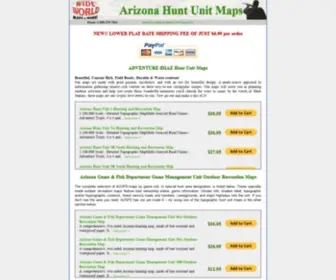 Arizonahuntingmap.com(Arizona Hunt Unit Maps) Screenshot